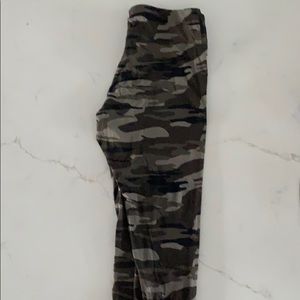 Camouflage print Express cotton leggings